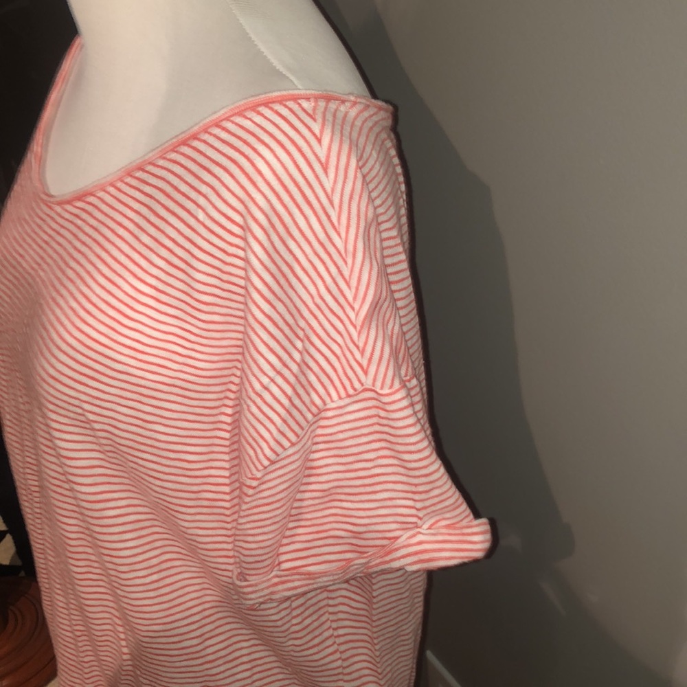 Five gap short sleeve striped shirts size large - Picture 3 of 13